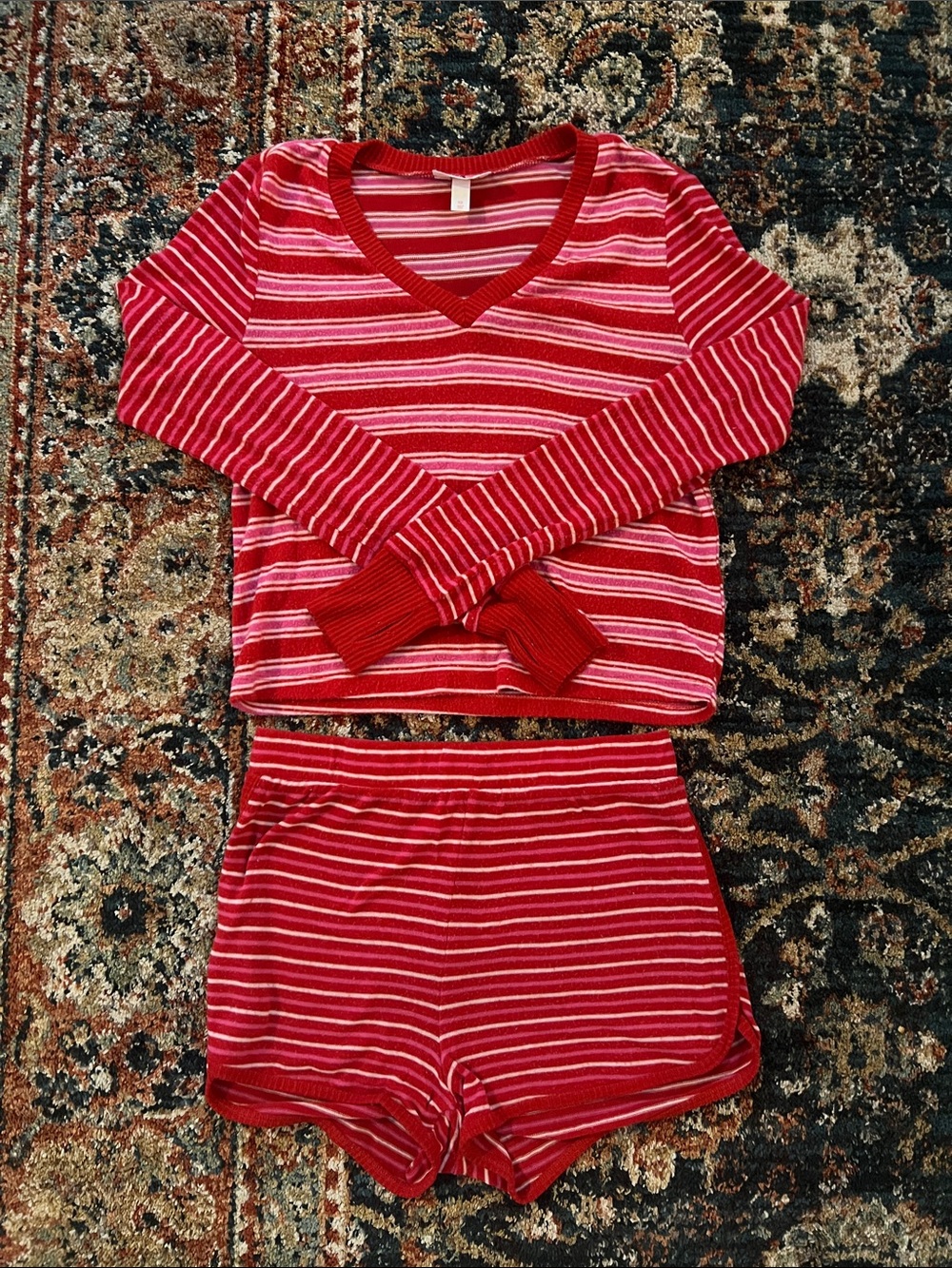 Stripped PJ Set